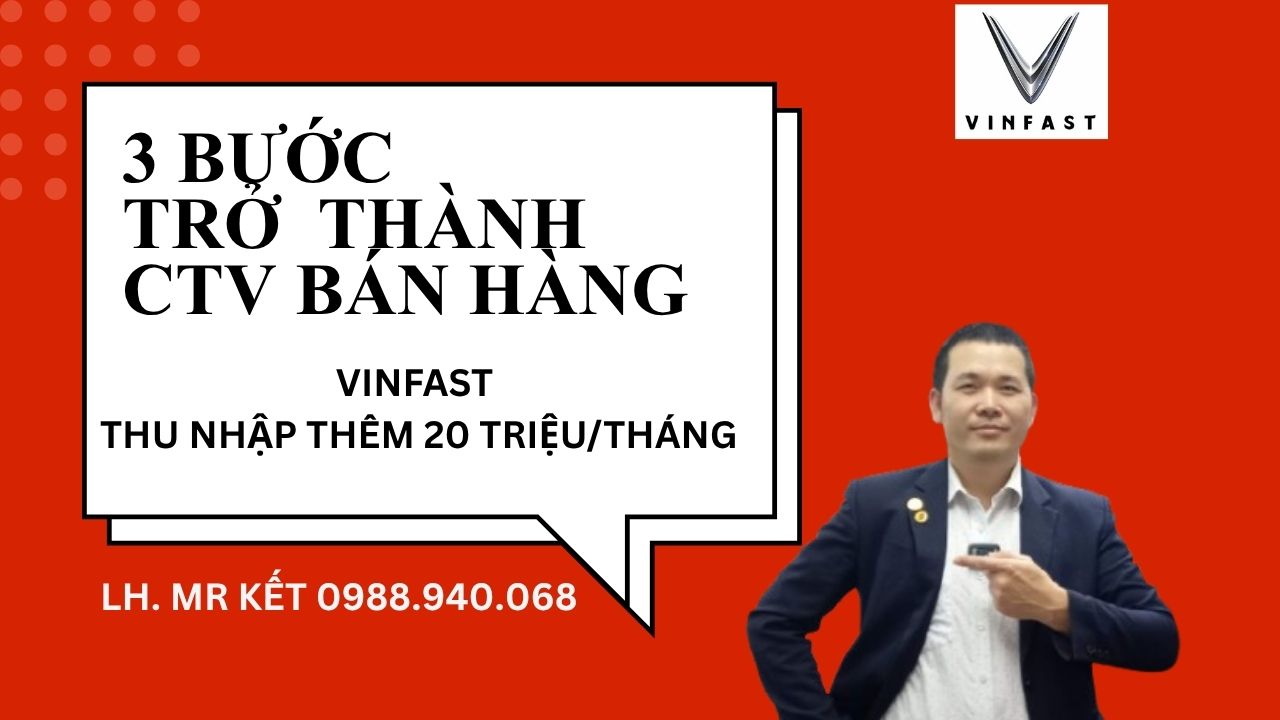 3 BƯỚC TRỞ THÀNH CTV VINFAST – TEAM KOMA2025